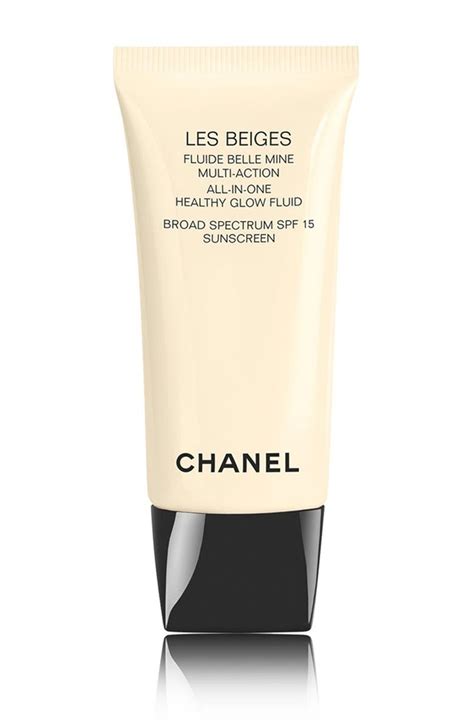 chanel les beiges all-in-one healthy glow fluid spf 15|chanel les beiges medium.